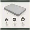 HUNDEBETT HUNDEKISSEN HUNDEMATTE CORD XL 120x80 CM Grau Produktbild-Vorschau 8