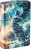 Accendino Zippo mitologia greca Ares vs Zeus 540° Color Anteprima dell’immagine prodotto 2