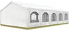 TOOLPORT Hochwertiges Partyzelt 5x10 m Pavillon Zelt PE Produktbild-Vorschau 1