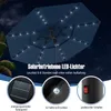 COSTWAY 300cm Sonnenschirm mit LED-Solar-Beleuchtung & Produktbild-Vorschau 7