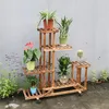FATIVO Étagère à fleurs sur roulettes, support à fleurs à 6 Voir les images du produit 9