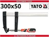 Tesařský svěrka typu F, 300 × 50 mm Náhled obrázku produktu 3