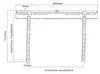 Wandhalterung für TV Monitore 32-80" fix, ultraflach, Produktbild-Vorschau 2