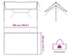 vidaXL Zeildoek, blauw, 500x294 cm, waterdicht Productafbeelding-voorbeeld 8
