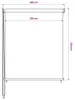 vidaXL Tenda a rullo per esterni 220 x 230 cm Bianco Anteprima dell’immagine prodotto 6