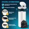 MONZANA® Mülleimer Küche mit Sensor Leise 30L Edelstahl USB Produktbild-Vorschau 6