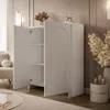 Hohe Kommode ARIADNA Weiß Produktbild-Vorschau 2