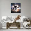Bild auf Leinwand - Leinwandbild - Astronaut Erde Raum - Produktbild-Vorschau 6