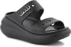 Sandali Del Marchio Crocs Del Modello Crush Sandal Nero Anteprima dell’immagine prodotto 10