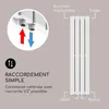 Blumfeldt Radiateur Eau Chaude Design, Radiateur Vertical Voir les images du produit 7