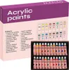 Peintures acryliques 24 pcs. - 12 ml. Maaleo 20363 Voir les images du produit 22