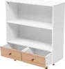 Happy Home Sideboard Kommode offenes Regal mit 2 Schubladen Produktbild-Vorschau 7