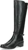 Caprice Eleganckie botki damskie 9-25600-43 czarny Podgląd zdjęcia produktu 1