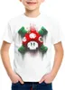 style3 Mario Totenkopf Kinder T-Shirt videospiel konsole Produktbild-Vorschau 1