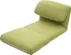 A green floor chair is shown against a white background. Produktbild-Vorschau