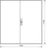Hager ZB34ES - 1050 mm - 160 mm - 1100 mm - 1 Stück(e) Produktbild-Vorschau 2