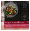 Table de cuisson gaz 60cm 3 feux 7300w - Neff - T26NKC4S0 - Voir les images du produit 4