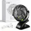 Mini ventilatore da tavolo silenzioso con clip, ventilatore Anteprima dell’immagine prodotto 1