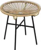 Outsunny Table basse ronde de jardin en ršŠsine aspect Voir les images du produit 1