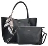 Rieker Damen Shopper mit Umhängetasche Set Flechttuch Produktbild-Vorschau 1