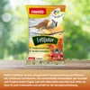 A bag of bird food is displayed in front of a blurred natural background. Produktbild-Vorschau