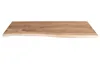 Holzplatte Arya mit echter Baumkante (einseitig), 100 x 30 Produktbild-Vorschau 2