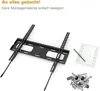 FlashStar TV Wandhalterung FIX bis 75" Schwarz Produktbild-Vorschau 5