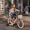 DERYAN Zoey Detský Bicykel 16 Palcov – Nastaviteľný Bicykel Náhľad obrázku produktu 3