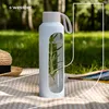 Bouteille en verre Wessper avec housse en silicone – 0,5 L Voir les images du produit 5