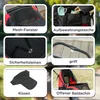 PawHut hondenwagen, hondenbuggy, inklapbaar, geschikt voor Productafbeelding-voorbeeld 7