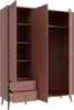 Forte SHERBROOKE Kleiderschrank 150 160, Skandi-Stil, Produktbild-Vorschau 5