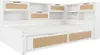 Sofa rozkładana Sweiko 90x200 z wysuwanym łóżkiem Łóżko Podgląd zdjęcia produktu 6
