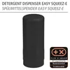 WENKO Easy Squeez-e dispenser di detersivo nero 6 x 14 cm Anteprima dell’immagine prodotto 2
