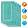 Lavea® 4er Set Badematte 50x80 cm, Badezimmerteppich 100% Produktbild-Vorschau 2