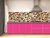 Patifix - Feuilles unies 10-1258 PINK MATTE - largeur 45 cm Voir les images du produit 9