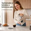 Elektrický pěnový mlékař Olvy ze skla, 4 v 1, 500 W, s Náhled obrázku produktu 2