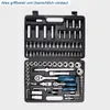 A tool kit laid out in its open case. Produktbild-Vorschau