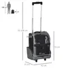 PawHut Hundetrolley Transporttasche Tragetasche 2-in-1 Produktbild-Vorschau 3