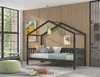 Hausbett >DALLAS< in Anthrazit aus Massive Kiefer - Produktbild-Vorschau 3
