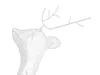 BELIANI Outdoor LED Weihnachtsbeleuchtung Weiß Metall Produktbild-Vorschau 5