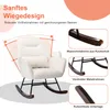 HomeMiYN Fauteuil lounge en lin synthétique, design Voir les images du produit 2