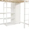 Łóżko piętrowe Flieks 90x200cm z biurkiem, łóżko na Podgląd zdjęcia produktu 8