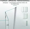 SONNI NANO badewannenaufsätze faltbar bad 130x130cm Produktbild-Vorschau 5