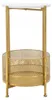 Runder weißer und goldener TABLE BASKET Tisch Produktbild-Vorschau 4