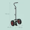 Relaxdays Transportwagen für Gasflaschen, für 3 & 5 kg Produktbild-Vorschau 4