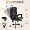 OYAJIA Bürostuhl Ergonomischer Neigbar Bürostuhl Massage Produktbild-Vorschau 4