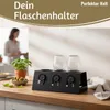 LS-LebenStil Flaschenständer Metall Schwarz passend für Produktbild-Vorschau 6