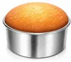 Backform Set Edelstahl 4er-Set Cupcakes mit Hebeboden Produktbild-Vorschau 2
