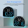 Dimmbare LED-Ambientelichtuhr，LED-Lichtuhr mit Produktbild-Vorschau 6