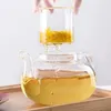Wilmax Teekanne 700 ml Glas mit Glasdeckel Transparent Produktbild-Vorschau 4